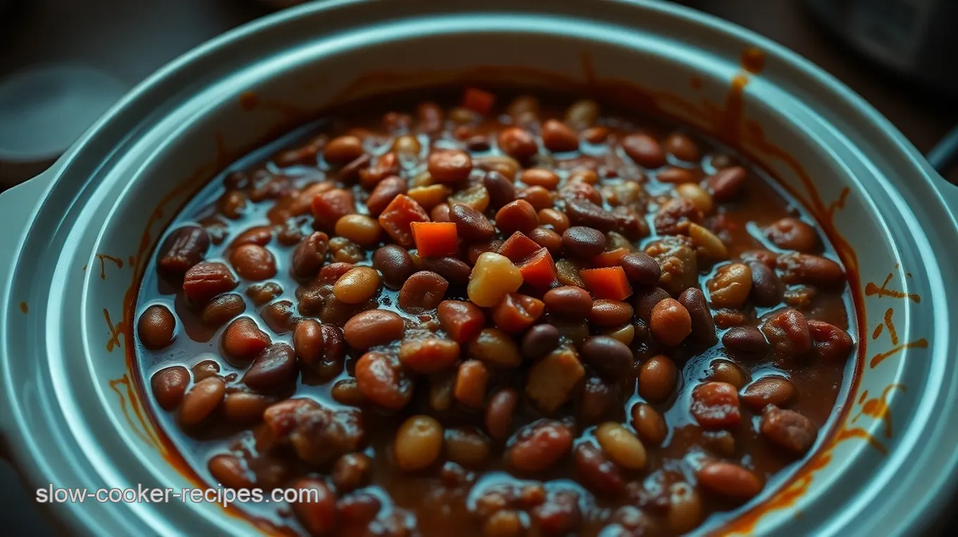 Hearty Slow Cooker Camping Chili