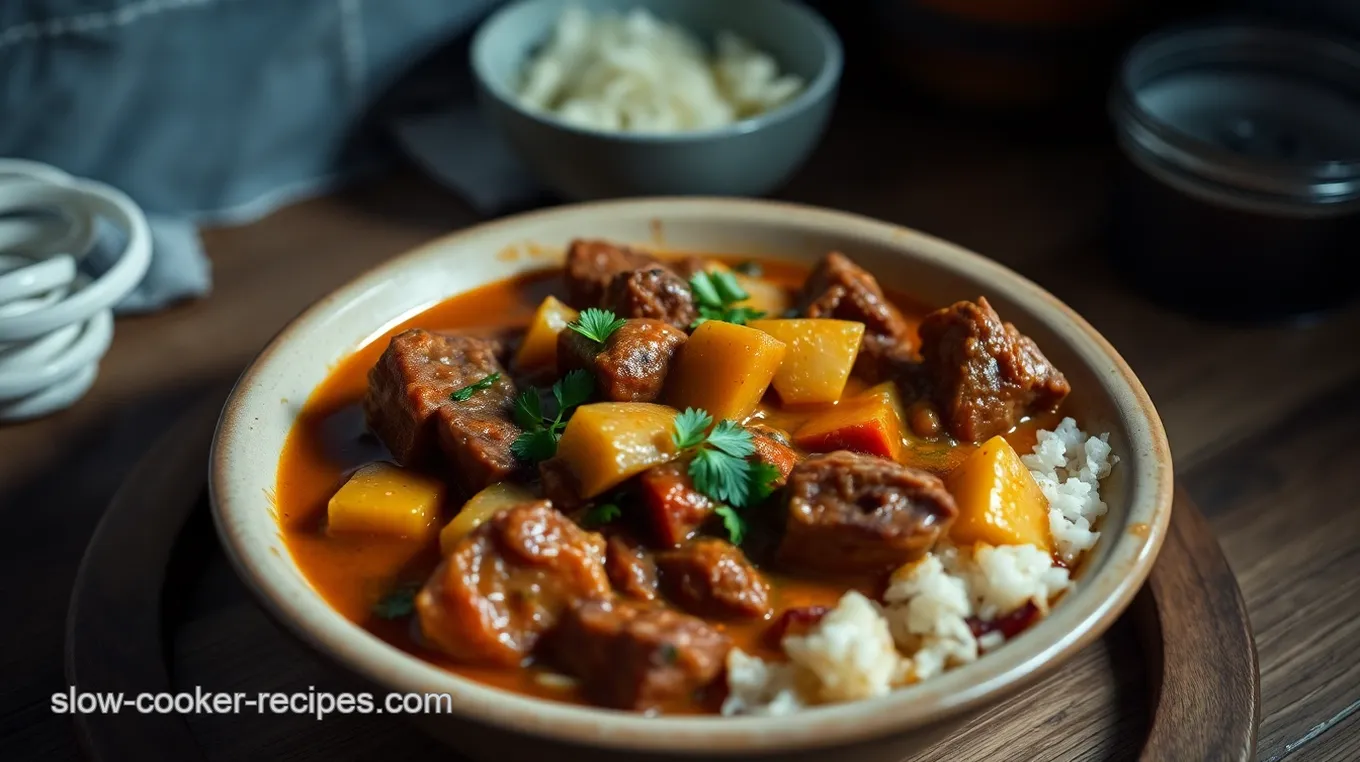 Melt-in-Your-Mouth Beef Short Rib Massaman Curry