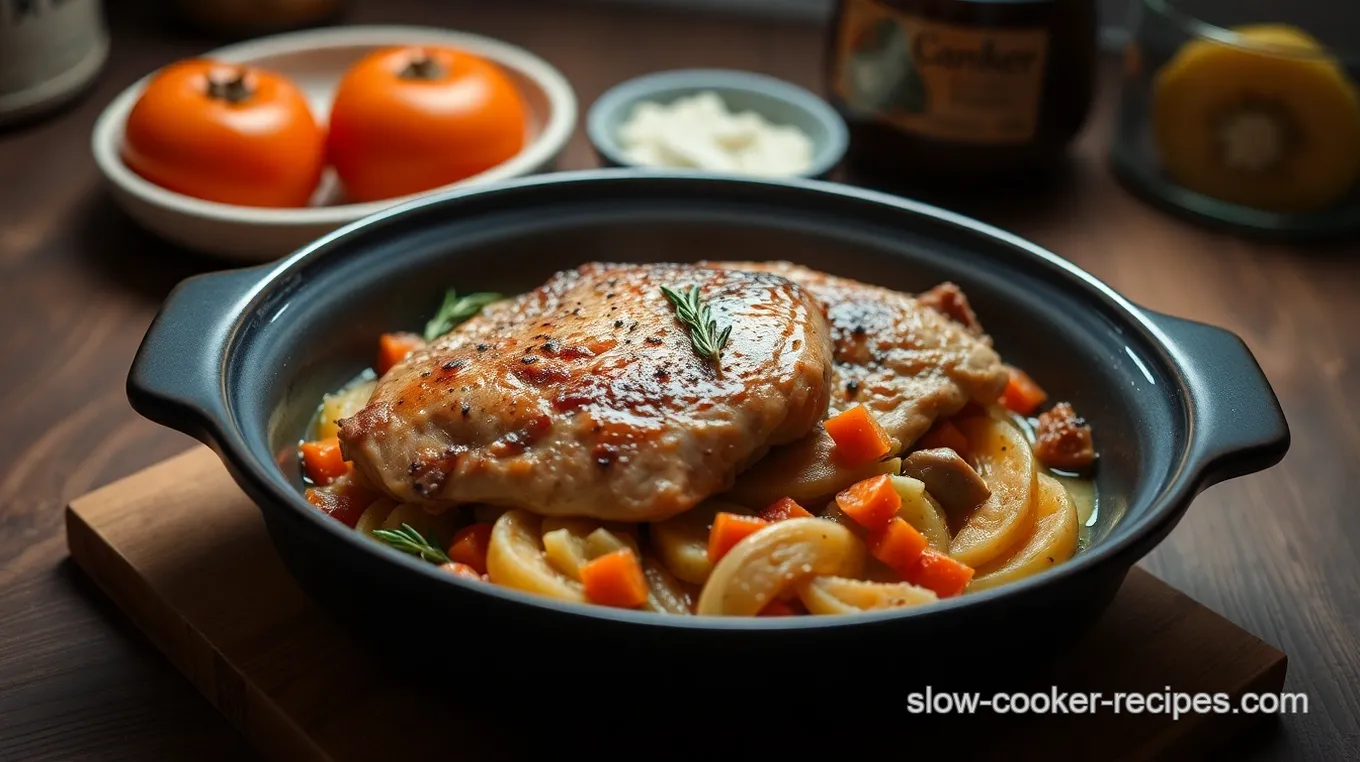 Savory Slow Cooker Pheasant with Root Vegetables