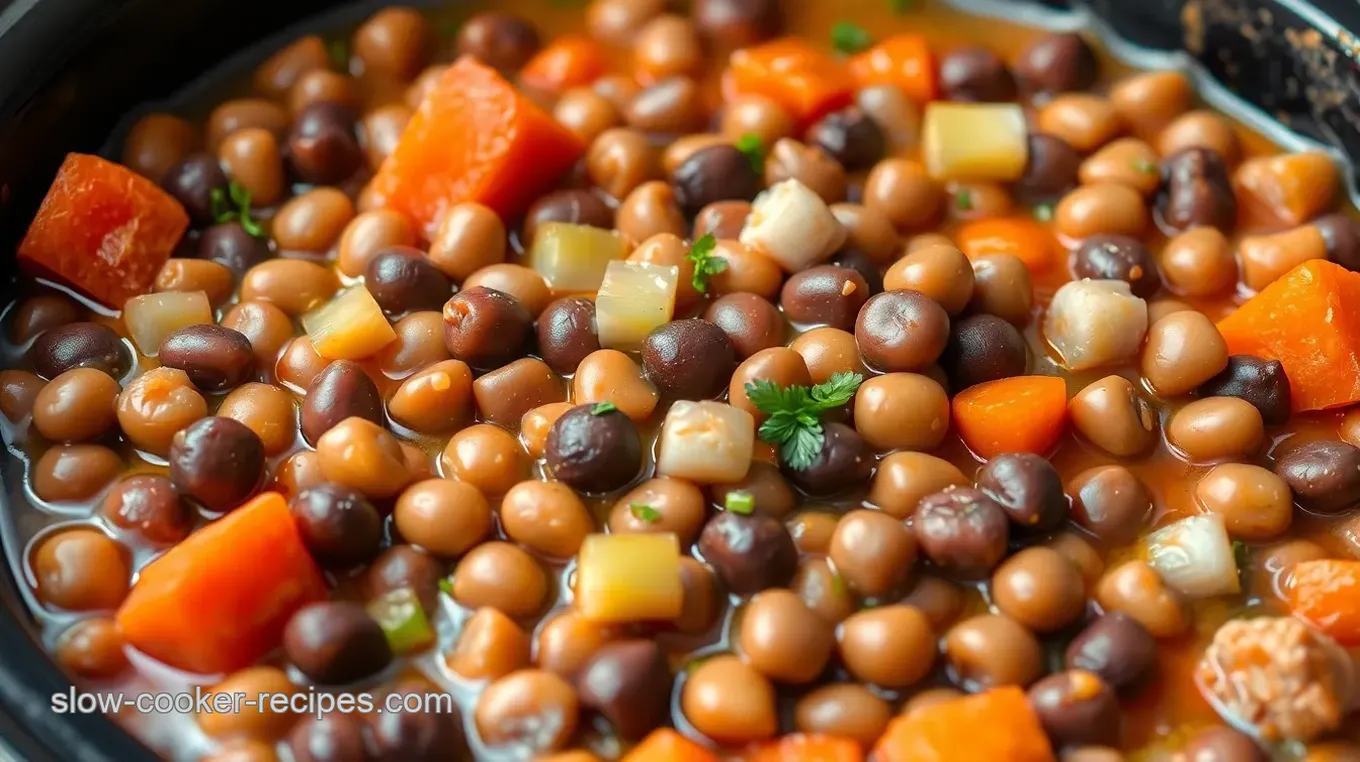 Slow Cooker Southern Black Eyed Peas