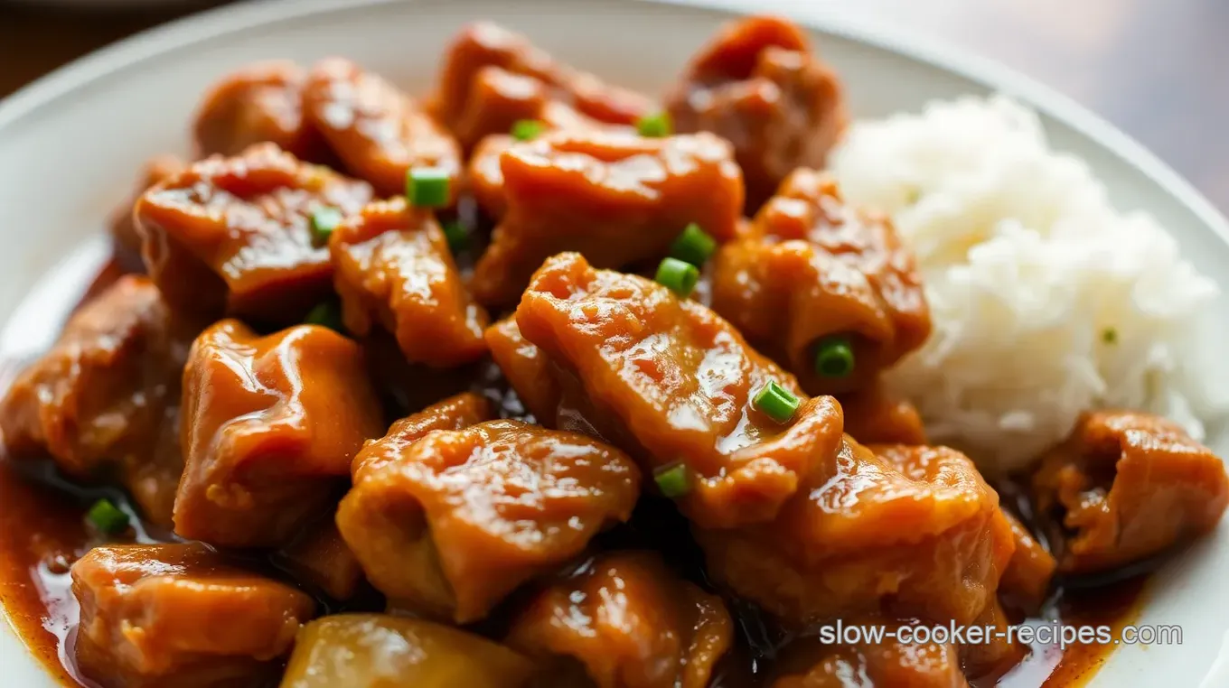 Slow Cooker Chicken Adobo