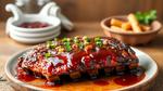 Baked Baby Back Ribs with Asian Glaze