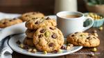 Bake Chocolate Chip Cookies with Pistachios