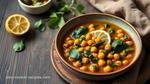 Easy Chickpea Stew with Spinach & Lemon