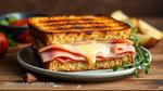 Grilled Ham and Cheese Toastie Delight