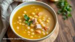 Simmered Yellow Split Pea & Savory Ham Soup