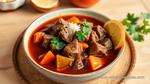 Slow Cooked Beef Stew Tropical Flavor