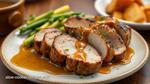 Sear Pork Tenderloin with Maple Mustard Glaze