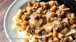 Slow Cooker Beef Stroganoff Comforting Delight