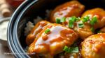 Slow Cooker Chicken with Sweet Honey Garlic