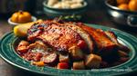 Slow Cooked Pork Roast with Spicy Marinade