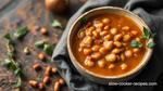 Sautéed Bean Soup with Spicy Flavor