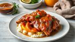 Bake Pork Spareribs with Zesty Orange Glaze