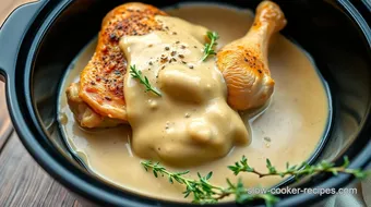 Bake Chicken with Mustard Creamy Sauce