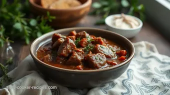 Savory Stew Beef Daube with Aromatic Herbs