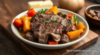 Sear Beef Chuck with Savory Vegetables