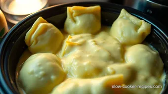 How to Make My Grandmother's Creamy Pierogi Slow Cooker Recipes recipe card