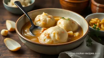 Boiling Potato Bacon Dumplings Recipe