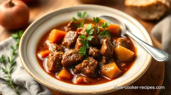 Slow Cooker Beef Stew with Rich Flavors