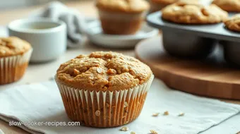 Bake Flourless Oats Healthy Muffins Delight