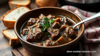 Stew Beef with Rich Ale Gravy