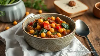 Sautéed Vegetable Stew with Chickpeas