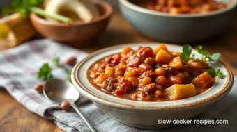 Simmered Chili with Beans & Veggies