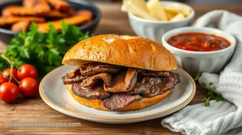 Grilled Roast Beef Heavenly Delight Sandwich