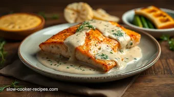 Pan-Seared Salmon Creamy Florentine Sauce