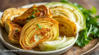 Roasted Cabbage Wedges with Miso Butter