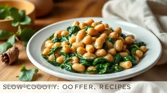 Sautéed Butter Beans with Creamy Spinach