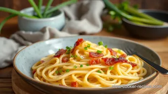 Sautéed Pasta with Sweet Leeks & Bacon