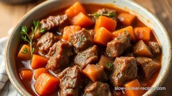 Slow Cooked Beef Stew with Rich Flavor