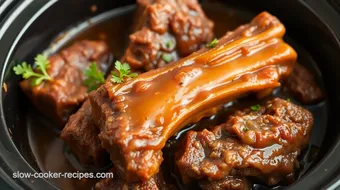 Slow Cooker Beef Neck Bones with Rich Flavor