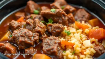 Slow Cooker Beef Stew: Easy & Savory Delight