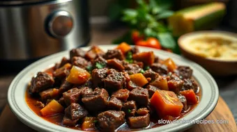 My Grandmother's Slow Cooker Carne Guisada Recipe: Ultimate Comfort Food recipe card