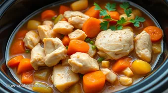 Slow Cooker Chicken Comforting Stew