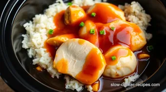 Slow Cooker Chicken Tenderloins with Sweet Sauce