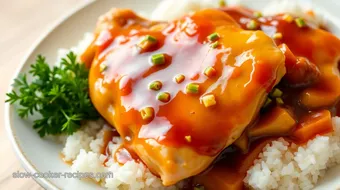 Slow Cooker Chicken with Sweet Sauce 30 Min