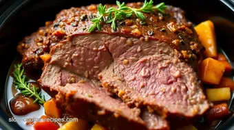 Slow Cooker Sirloin Tip Roast - Effortlessly Tender