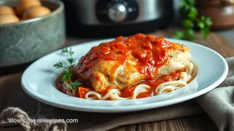 Slow Cooker Chicken with Spicy Tomato Sauce