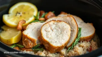 Slow Cooker Turkey Breast: Juicy & Flavorful recipe card