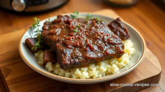 Slow-Cooked Short Ribs Delightful Flavor