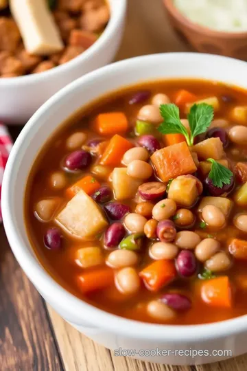 15 Bean Soup Slow Cooker Recipe: The Ultimate Comfort Food Delight! presentation