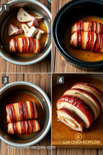 Bacon Wrapped Pork Tenderloin Delight steps