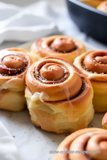 Flaky Cinnamon Dream Buns: Puff Pastry Twists presentation