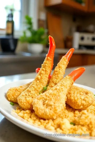 Crispy Baked Surimi Crab Legs with Garlic Butter Sauce steps