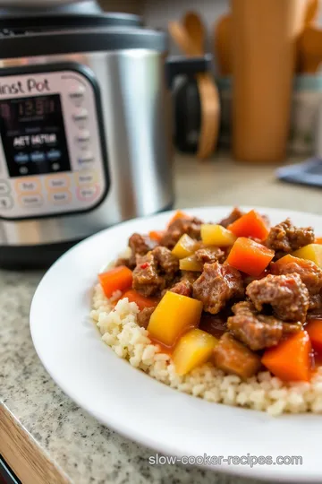 Hearty Instant Pot Beef Stew steps