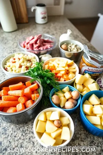 Hearty Slow-Braised Venison Stew for Winter Comfort ingredients