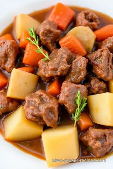 Hearty Slow-Braised Venison Stew for Winter Comfort presentation